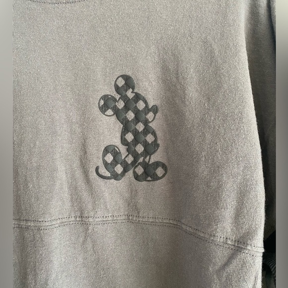 Walt Disney World Mickey Mouse Size XS Buffalo Check Plaid Spirit Jersey - Picture 4 of 11